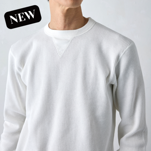 メンズ＆レディス “上質な長袖白Ｔ” 販売スタート